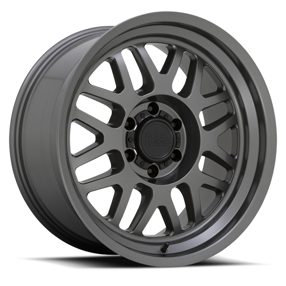 Black Rhino Delta 18x9.5" 6x139.7mm 112.1mm CB +12mm Matte Gunmetal