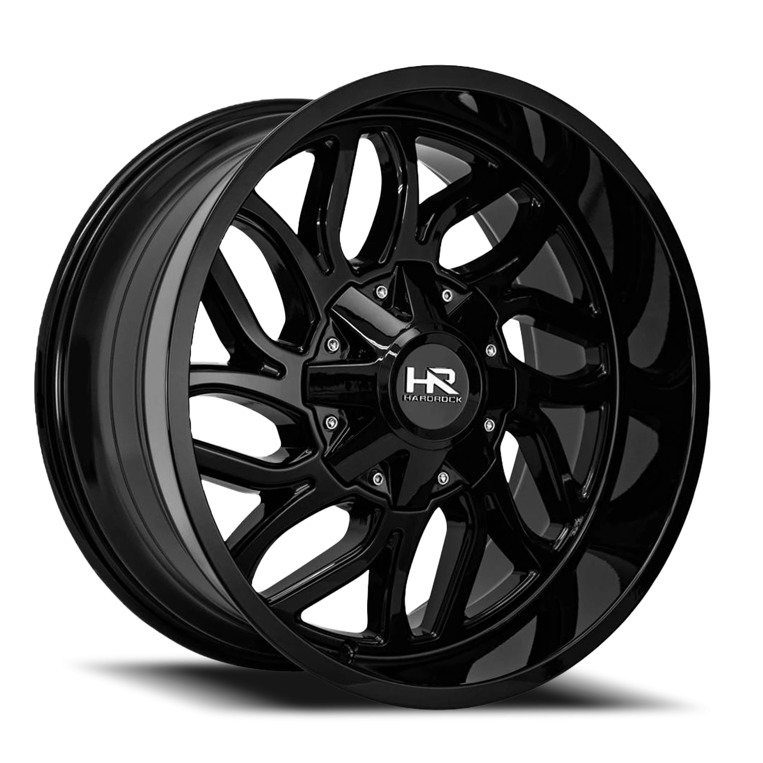 Hardrock Offroad Destroyer H707 20x10" 8x165.1mm 125.2mm CB 0mm Gloss Black