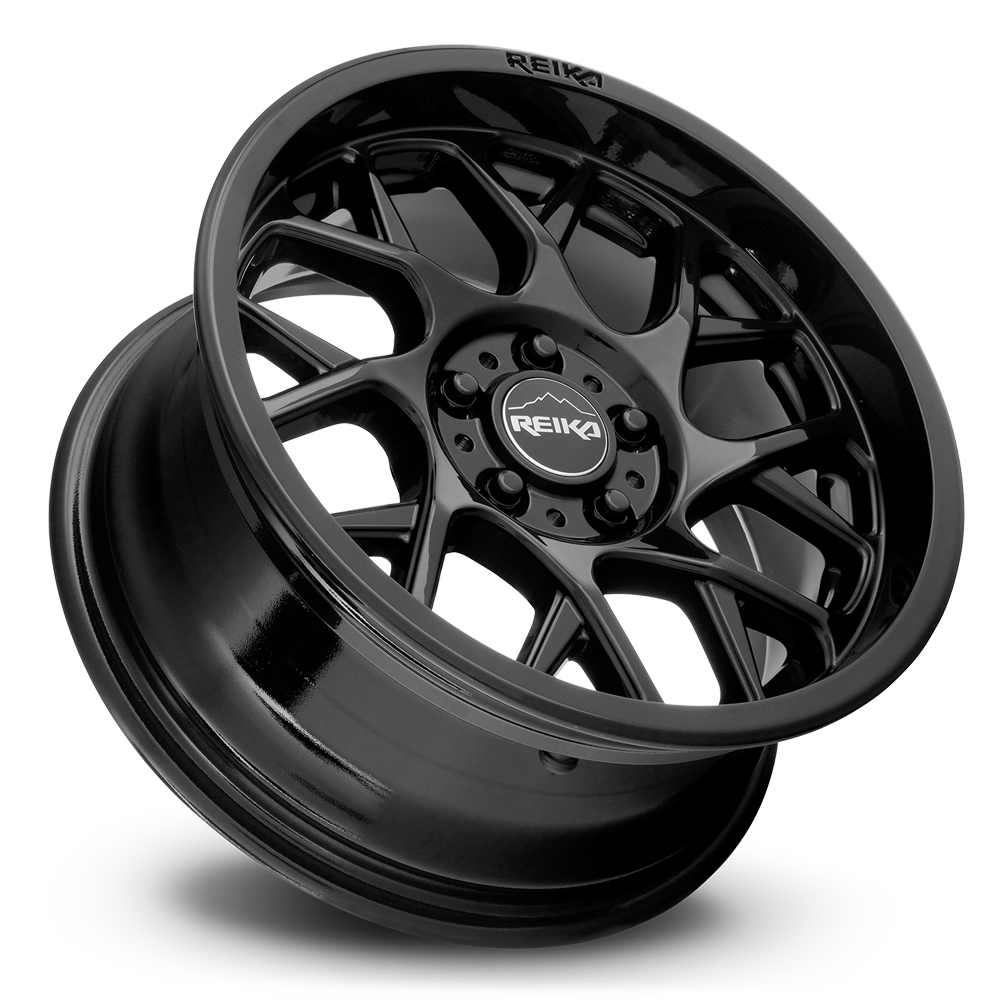 Reika Detour R25 15x7" 5x100mm 56.1mm CB +15mm Gloss Black
