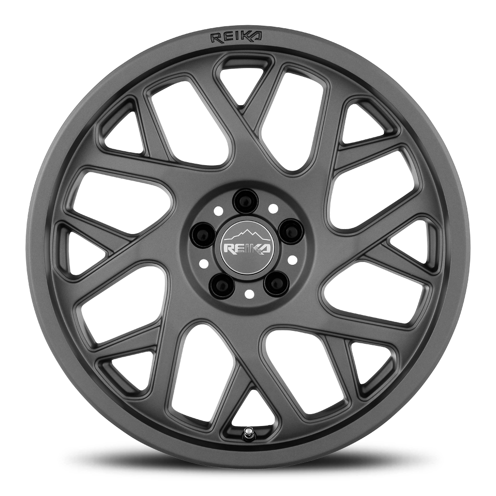 Reika Detour R25 17x7" 5x100mm 65.1mm CB +15mm Slate Gray