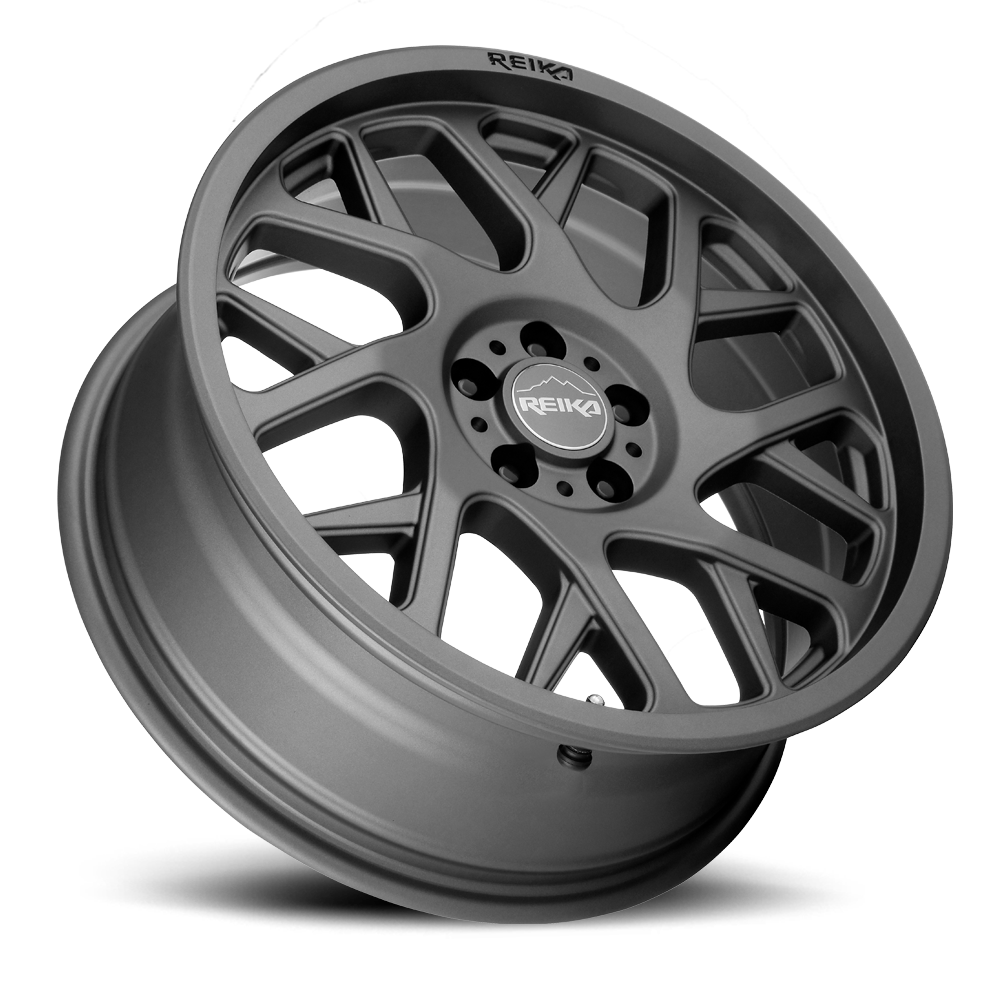 Reika Detour R25 17x8" 5x114.3mm 65.1mm CB +38mm Slate Gray