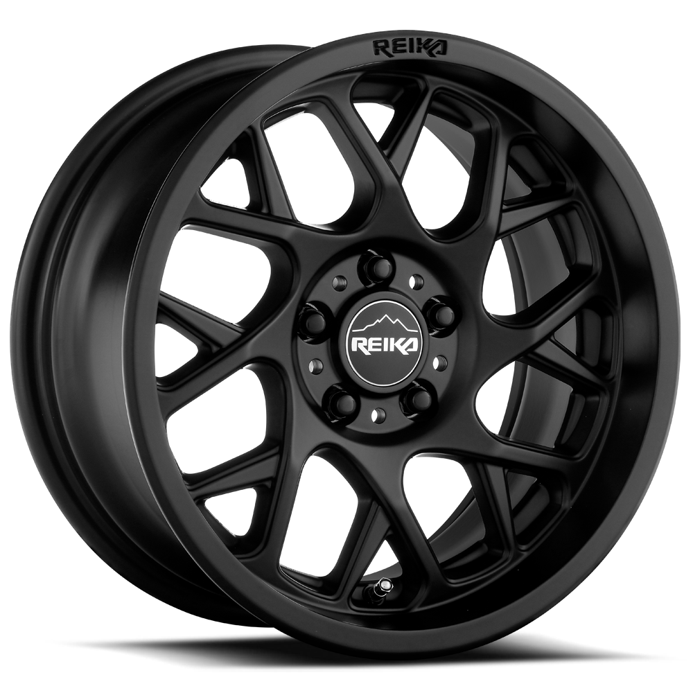 Reika Detour R25 15x7" 5x100mm 56.1mm CB +15mm Satin Black