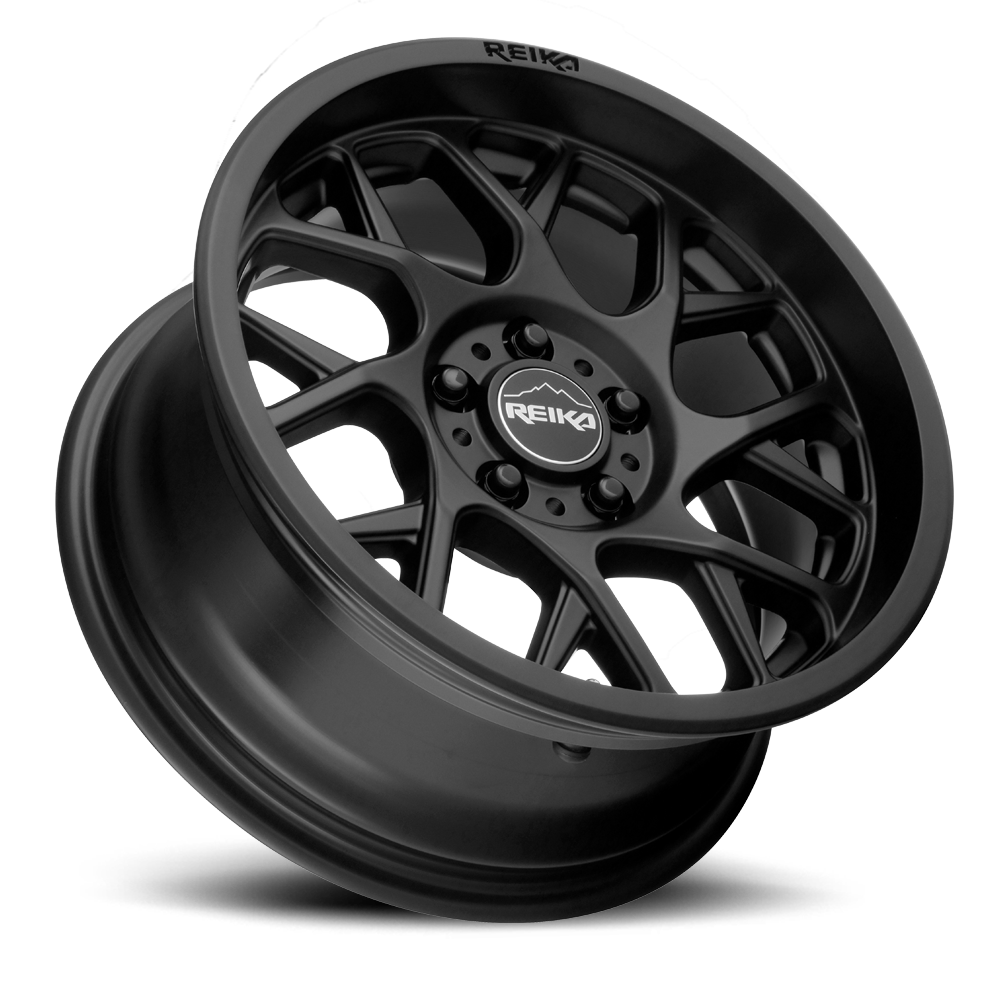 Reika Detour R25 15x7" 5x100mm 56.1mm CB +15mm Satin Black