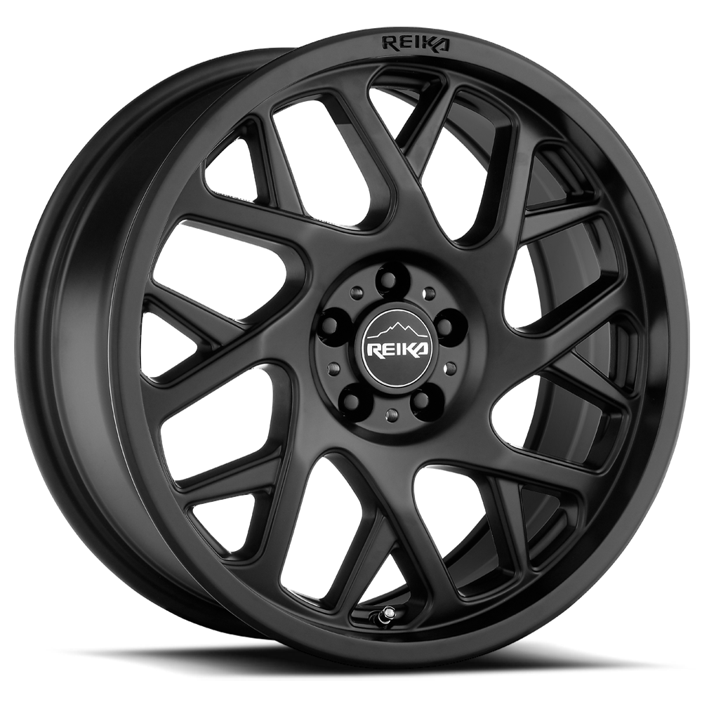 Reika Detour R25 17x7" 5x100mm 65.1mm CB +15mm Satin Black