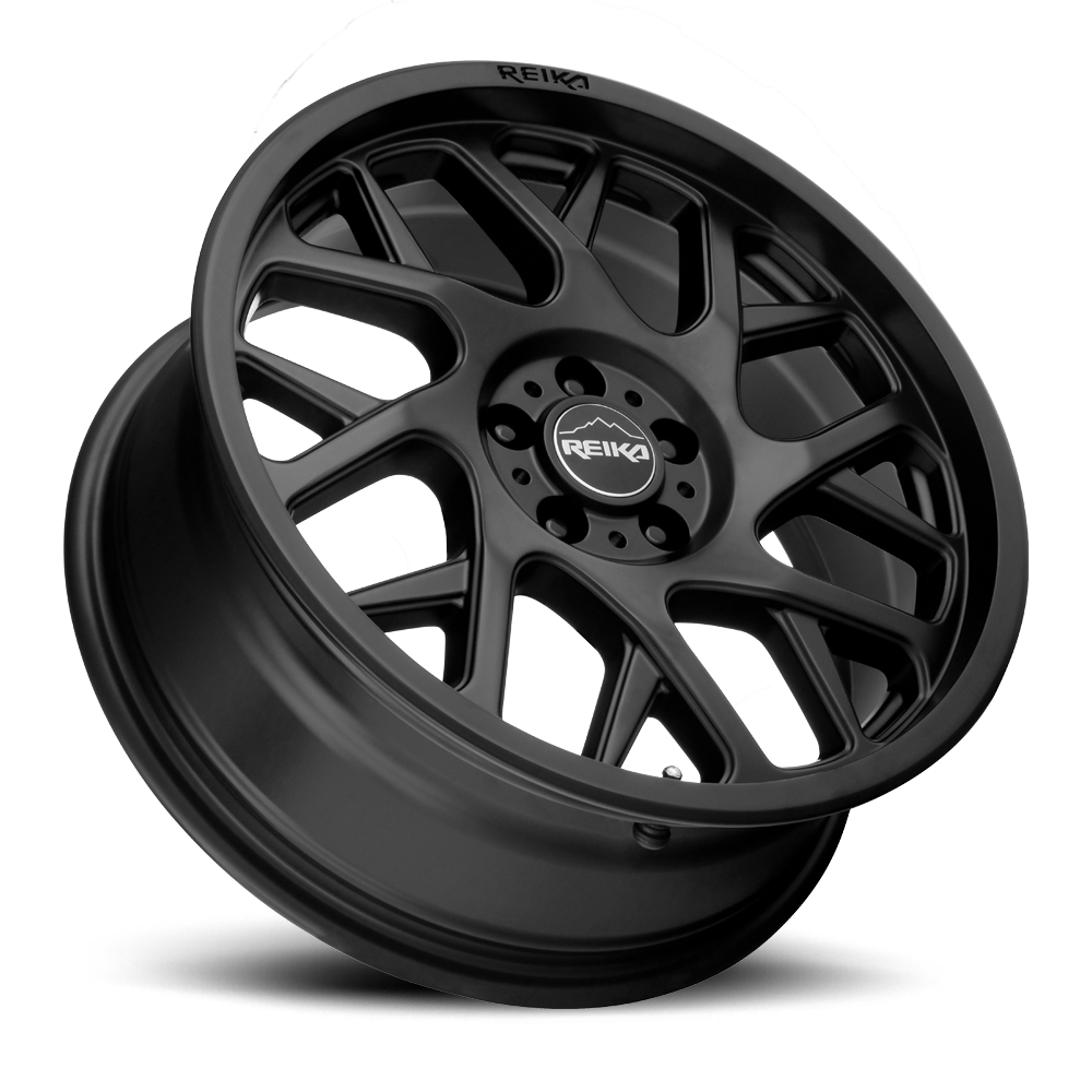 Reika Detour R25 17x7" 5x100mm 65.1mm CB +15mm Satin Black