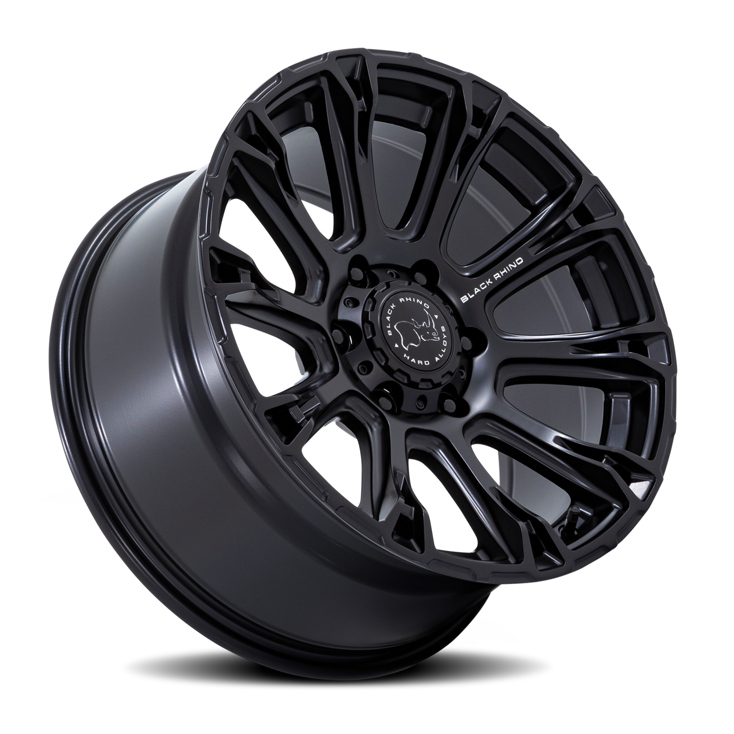 Black Rhino Diamondback 17x9" 6x139.7mm 106.1mm CB +12mm Matte Black