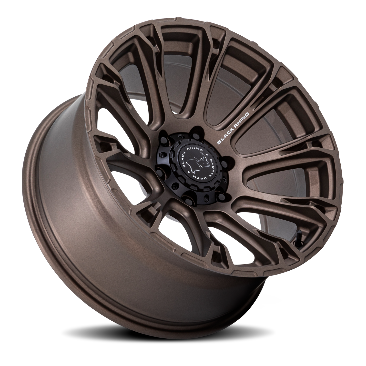 Black Rhino Diamondback 18x9" 6x139.7mm 106.1mm CB +12mm Burnt Bronze