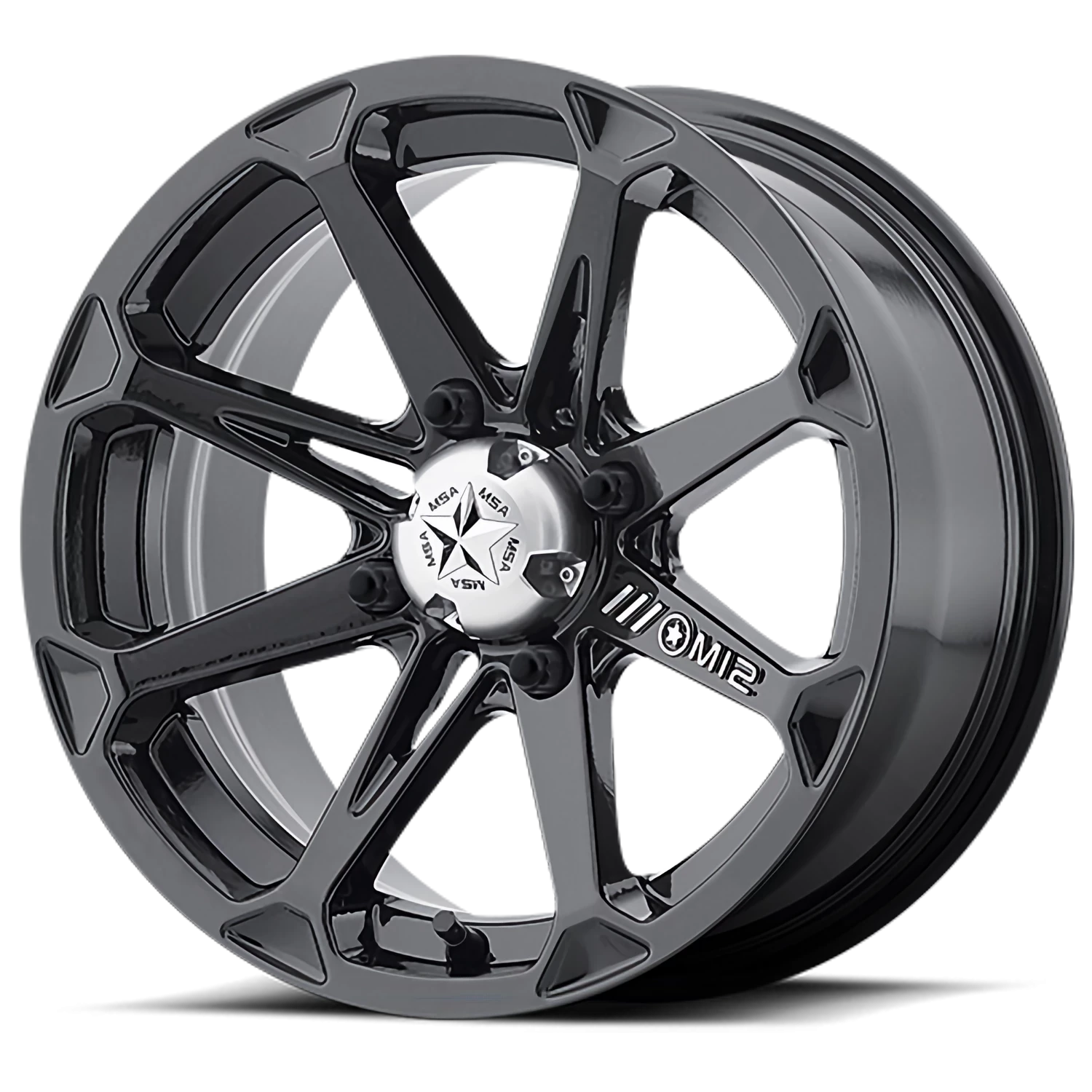 MSA Diesel 18x7" 4x137mm 112mm CB +10mm Gloss Black