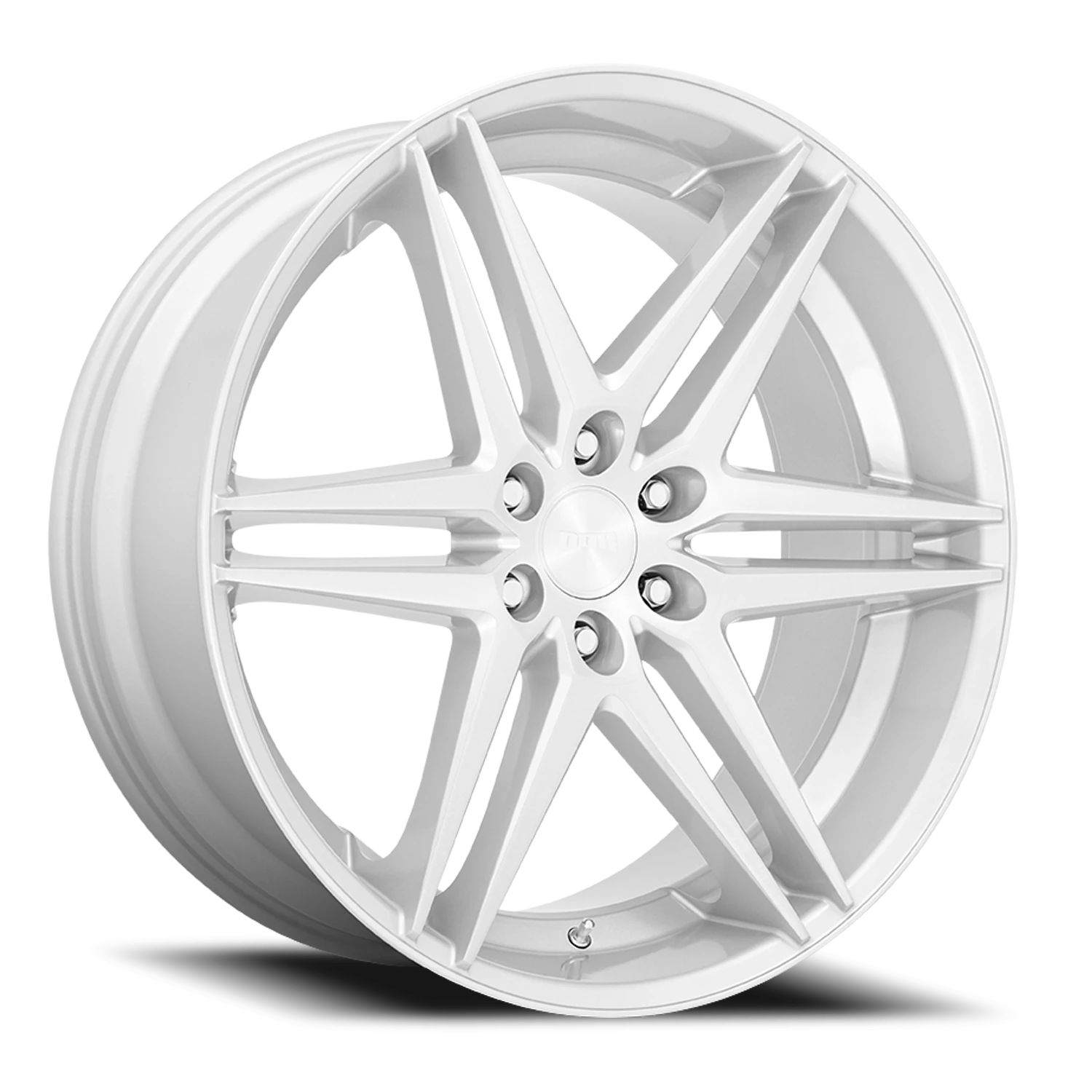 DUB Dirty Dog 26x10" 6x139.7mm 106.1mm CB +25mm Silver Brushed Face