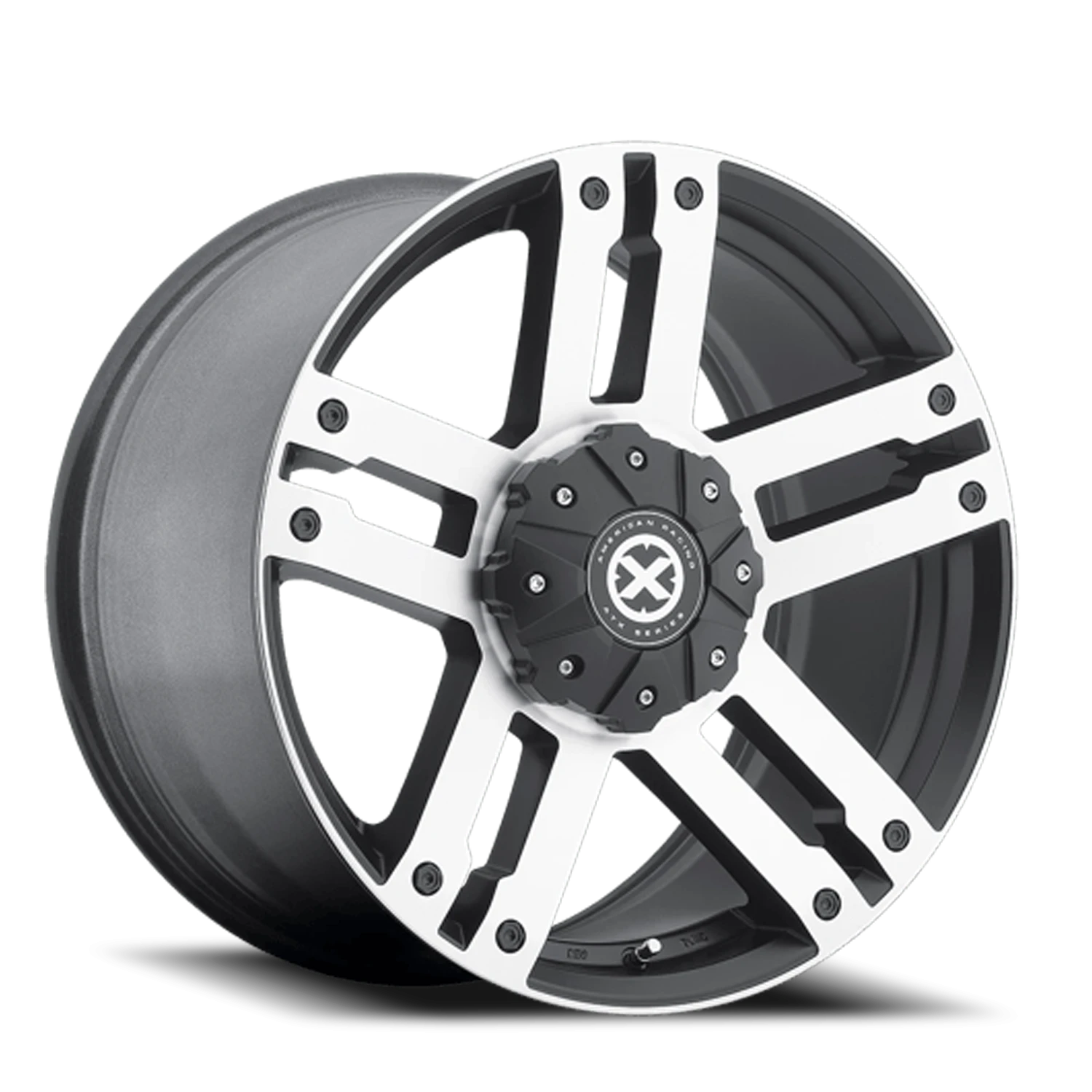 ATX Dune AX190 17x8.5 +30 5x150mm 110.1mm Satin Black Machined Face