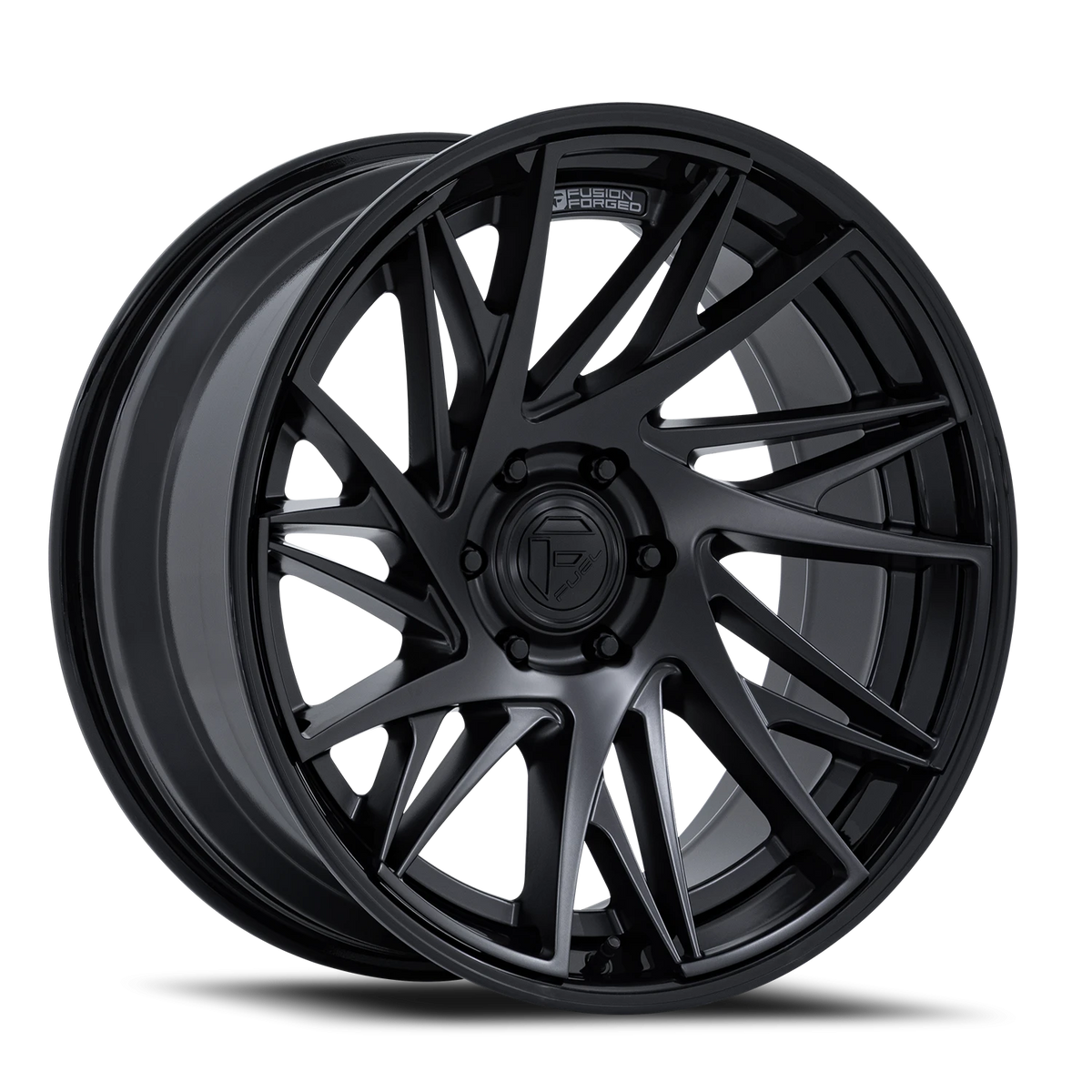 Fuel Dynamo 20x10 -18 5x127mm 71.5mm Matte Black Gloss Black Lip