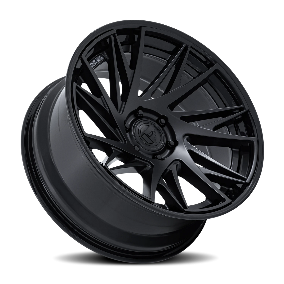 Fuel Dynamo 20x10 -18 5x127mm 71.5mm Matte Black Gloss Black Lip