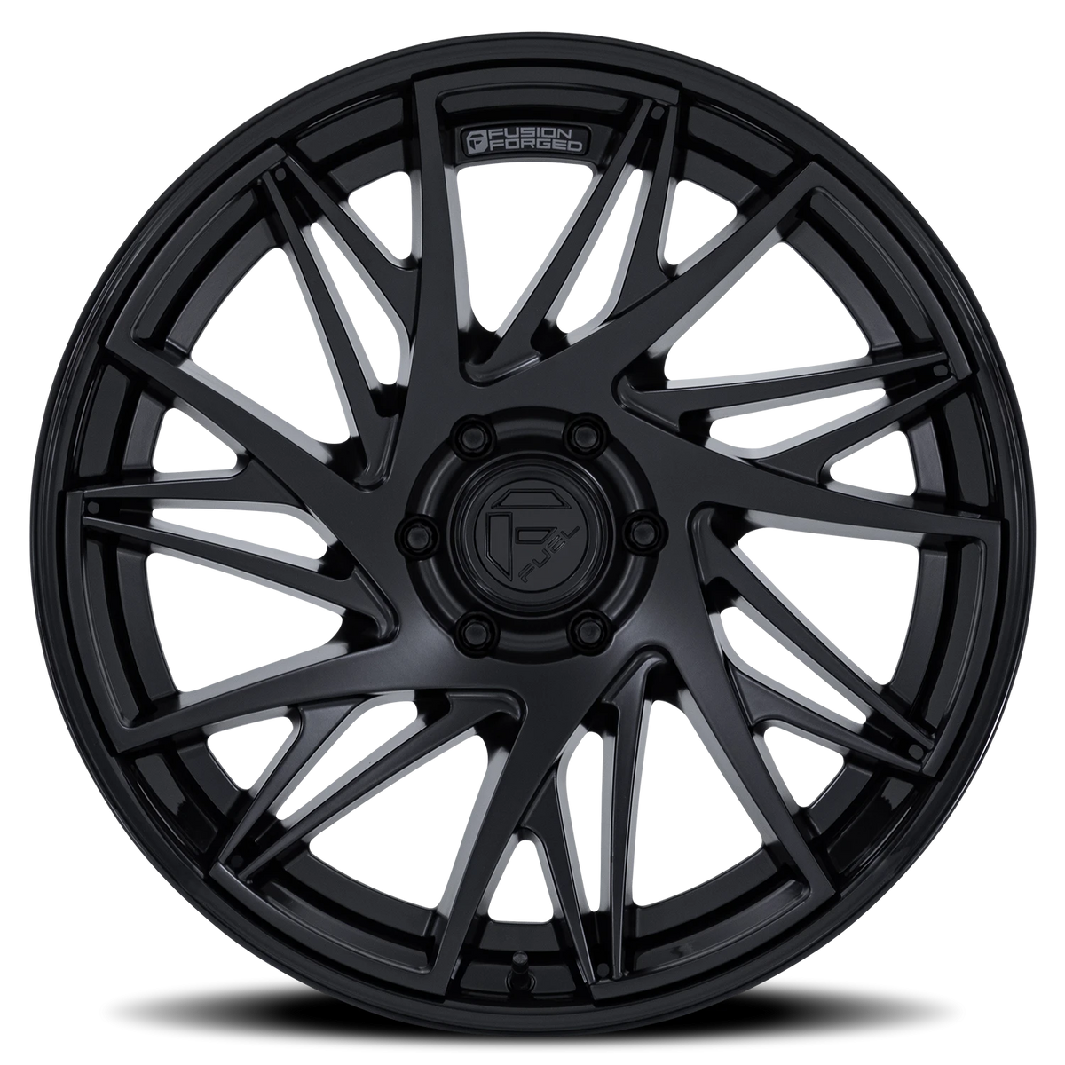 Fuel Dynamo 20x10 -18 5x127mm 71.5mm Matte Black Gloss Black Lip