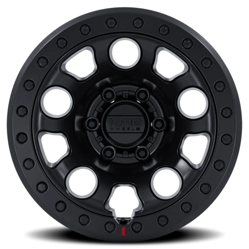 KMC E25 Beadlock 17x9 -12 6x139.7mm 108mm Blackout