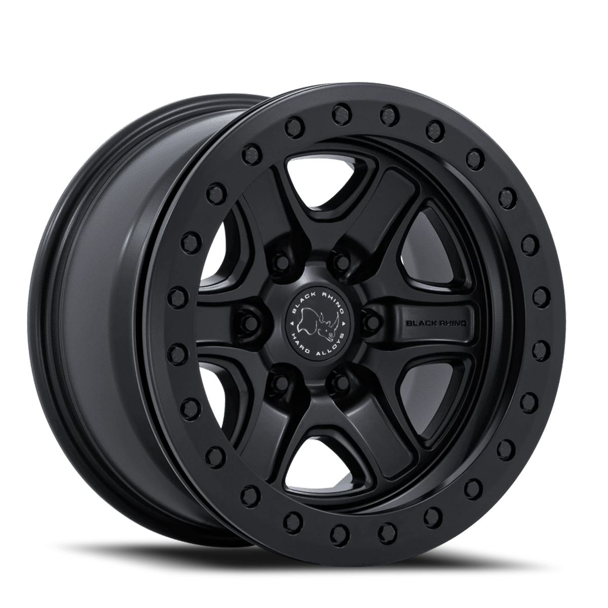 Black Rhino Echo Trail Lock Beadlock 18x9 +12 6x135mm 87.1mm Matte Black