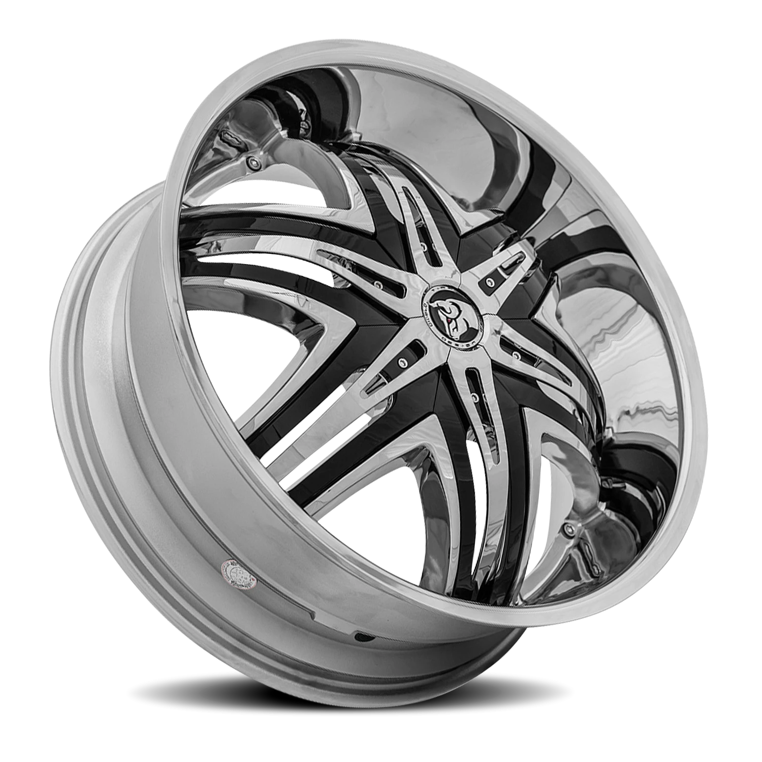 Diablo Elite 22x8.5" 5x112mm 73.1mm CB +38mm Chrome