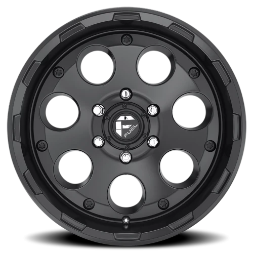 Fuel Enduro 17x9 -12 6x139.7mm 108mm Matte Black