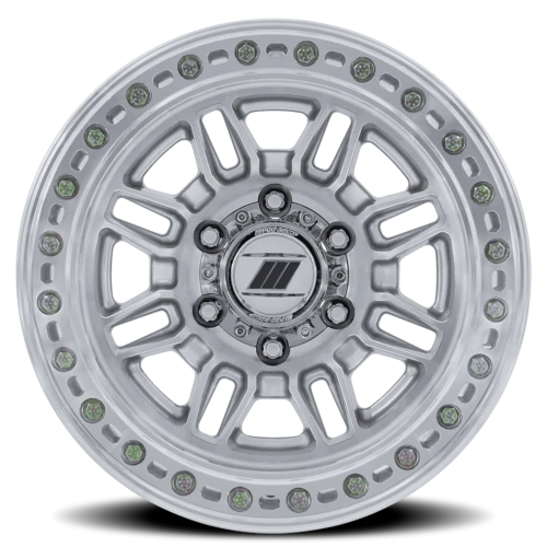 Pro Comp Equalizer BL PA208 17x9 -38 6x139.7mm 108mm Gloss Silver Machined Face