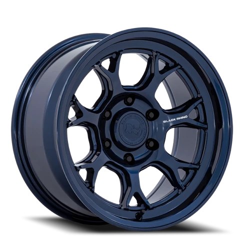Black Rhino Etosha 17x8.5" 6x139.7mm 106.1mm CB +12mm Gloss Midnight Blue