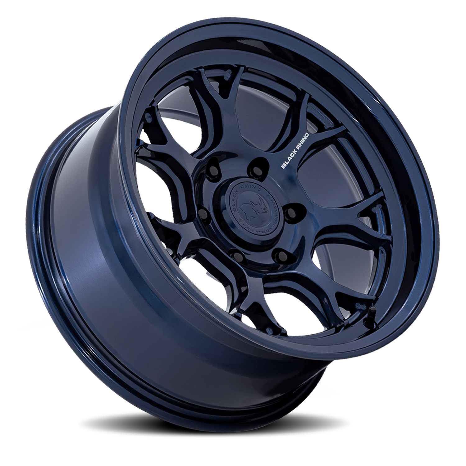 Black Rhino Etosha 17x8.5" 6x139.7mm 106.1mm CB -10mm Gloss Midnight Blue
