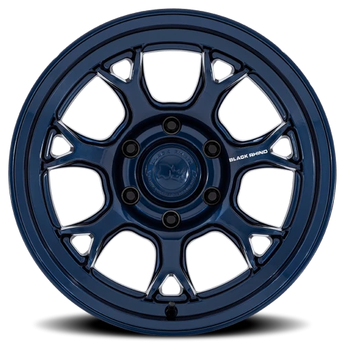 Black Rhino Etosha 17x8.5" 6x139.7mm 106.1mm CB +12mm Gloss Midnight Blue