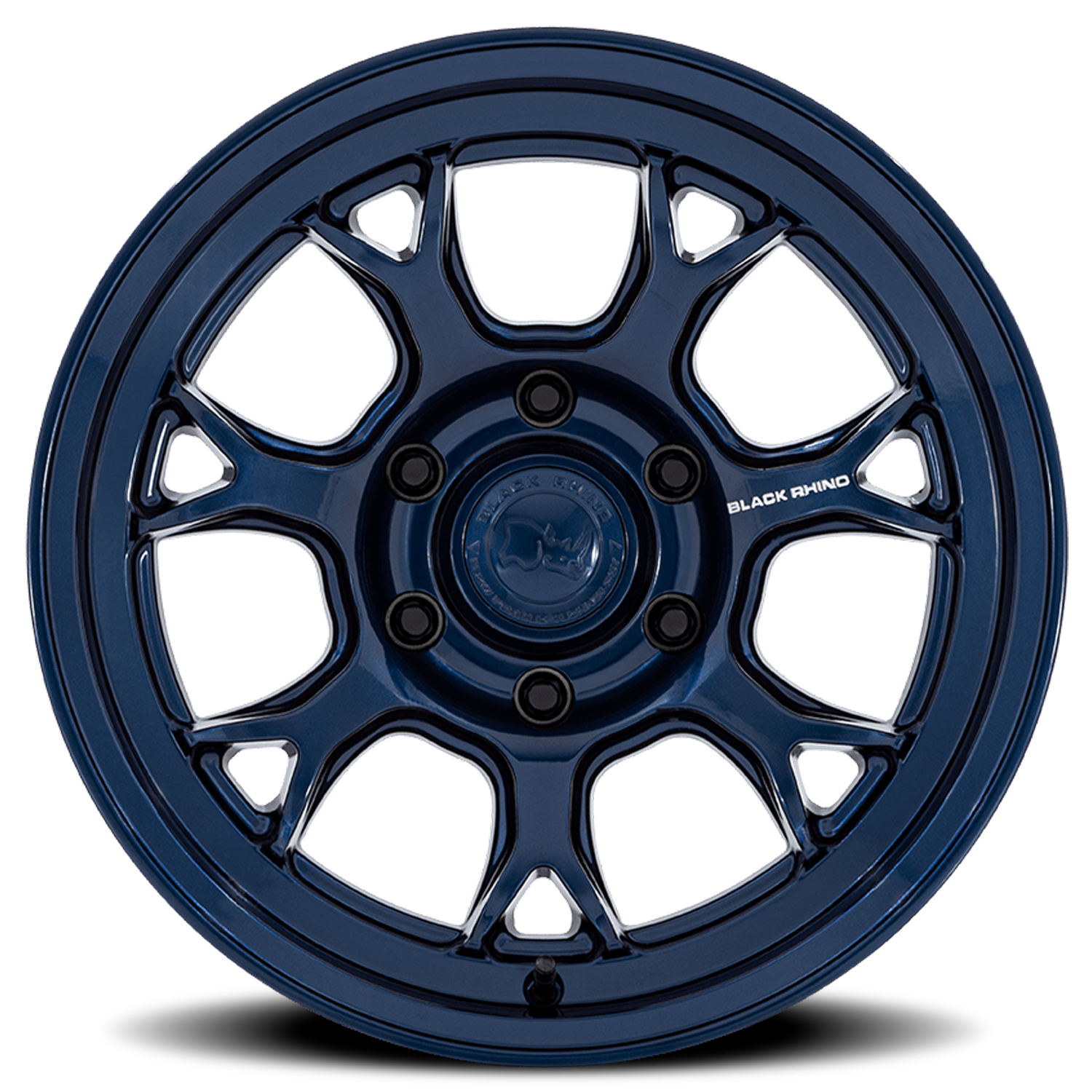 Black Rhino Etosha 17x8.5" 6x139.7mm 106.1mm CB +20mm Gloss Midnight Blue