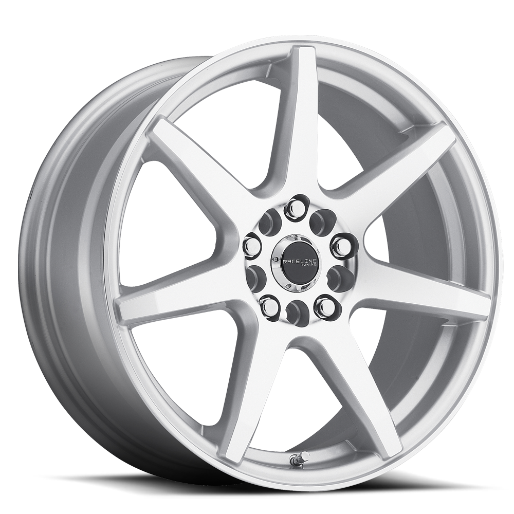 Raceline Evo 16x7" 4x100mm 72.62mm CB +40mm Silver