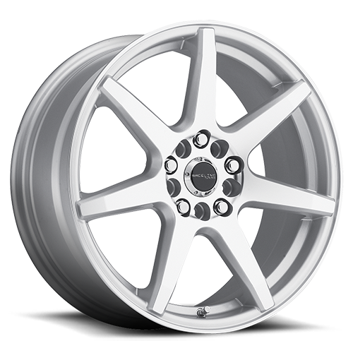 Raceline Evo 18x7.5" 5x110mm 72.62mm CB +42mm Silver