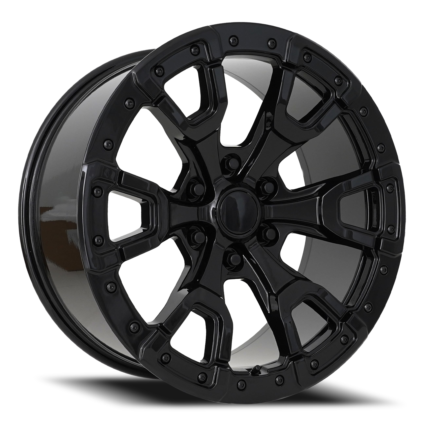 Factory Reproductions FR 99 Ford Bronco Raptor GB 20x9 +20 6x139.7mm 93.1mm Gloss Black
