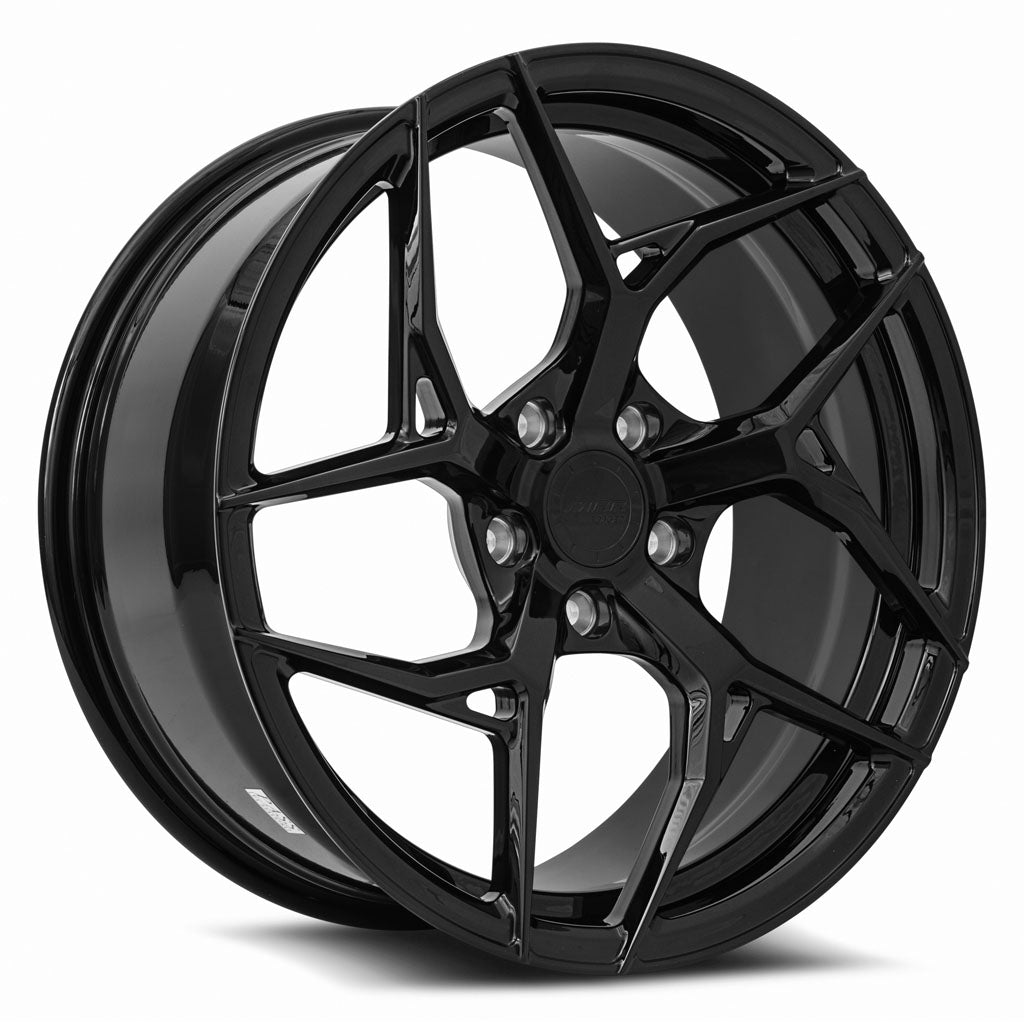 MRR Forged F10 19x8.5 38 5x120mm 66.9mm Gloss Black Right