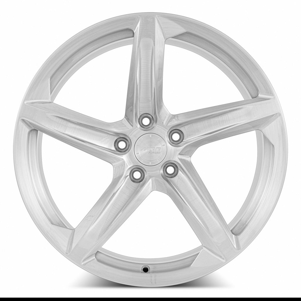 MRR Forged F23 20x11 48 5x120mm 66.9mm Brushed Clear Right