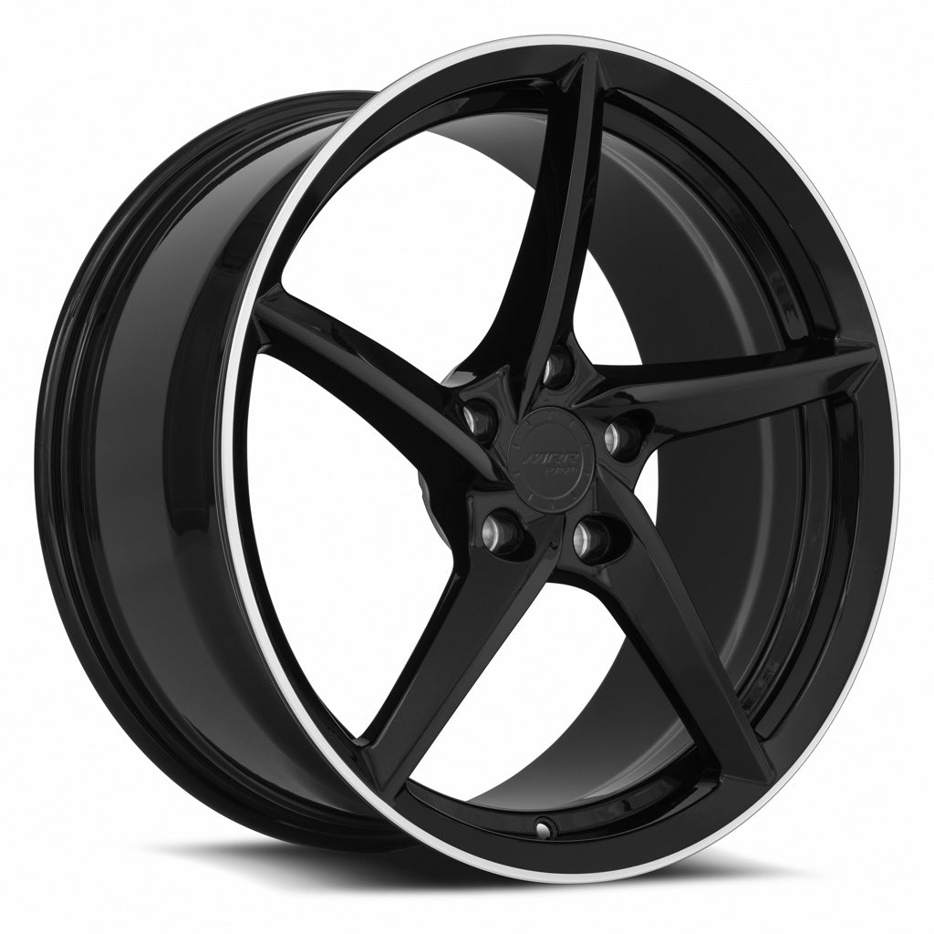 MRR Forged F25 19x8.5 38 5x120mm 66.9mm Gloss Black Left