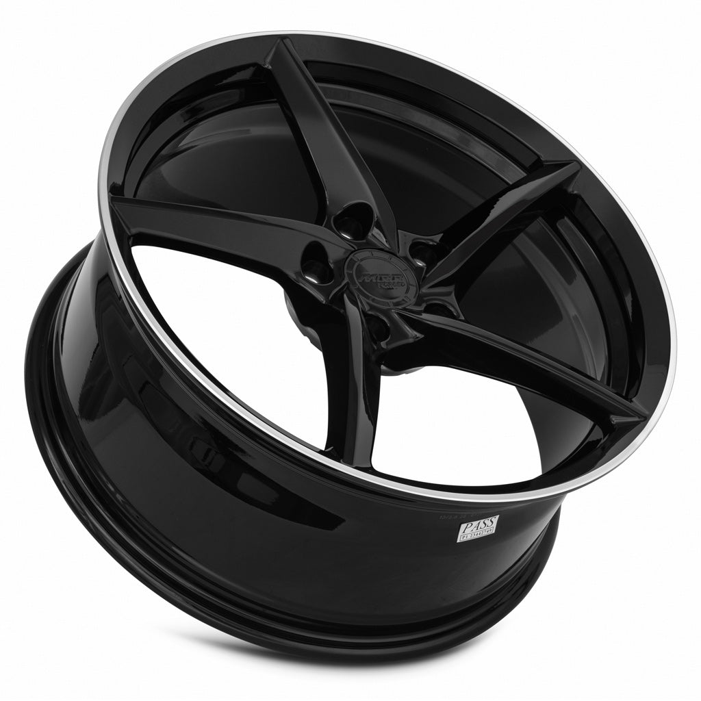 MRR Forged F25 19x8.5 38 5x120mm 66.9mm Gloss Black Right