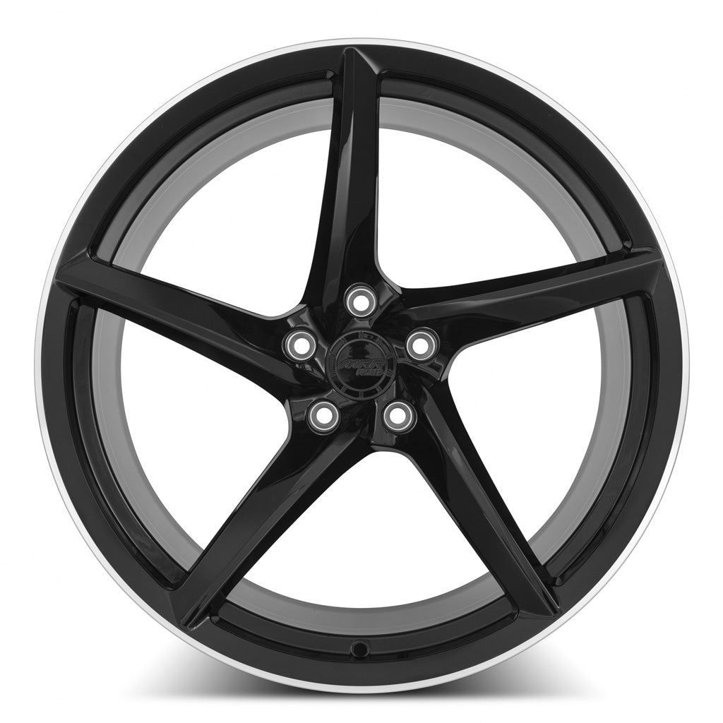 MRR Forged F25 21x13 25 5x120mm 66.9mm Gloss Black Right