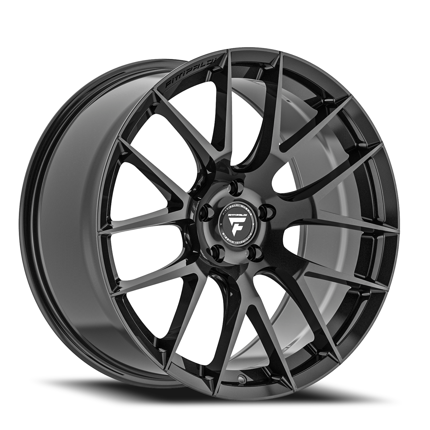 Fittipaldi Street F360B 20x10" 5x115mm 71.5mm CB +18mm Gloss Black