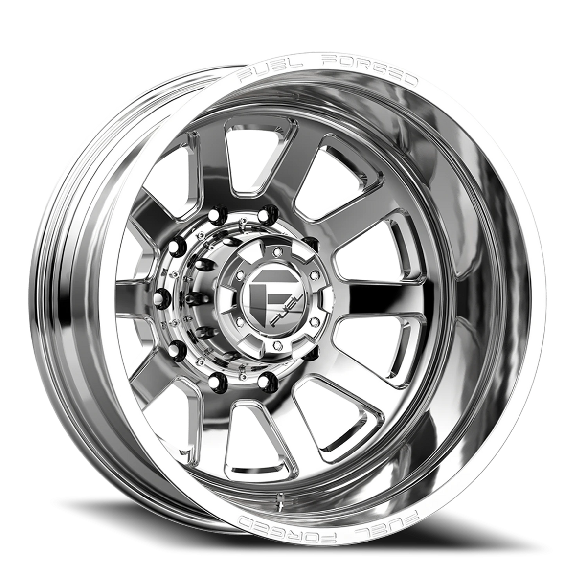 Fuel FF09D Dually 24x8.25 -200 10x225mm 170.1mm Polished