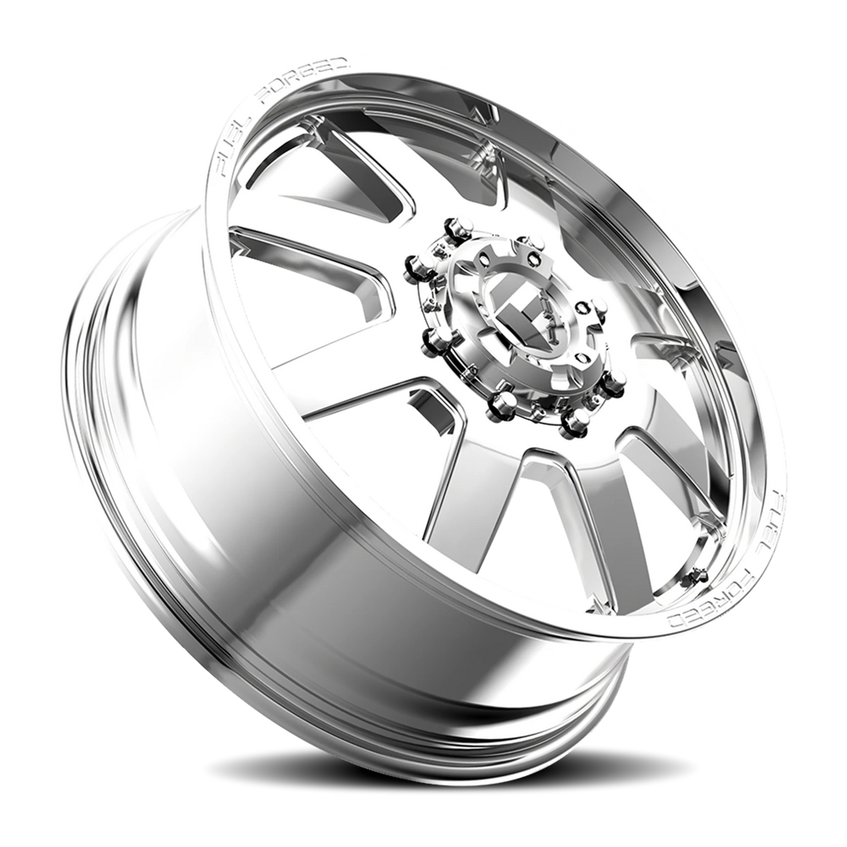 Fuel FF09D Dually 22x8.5 +105 8x200mm 142.2mm Polished