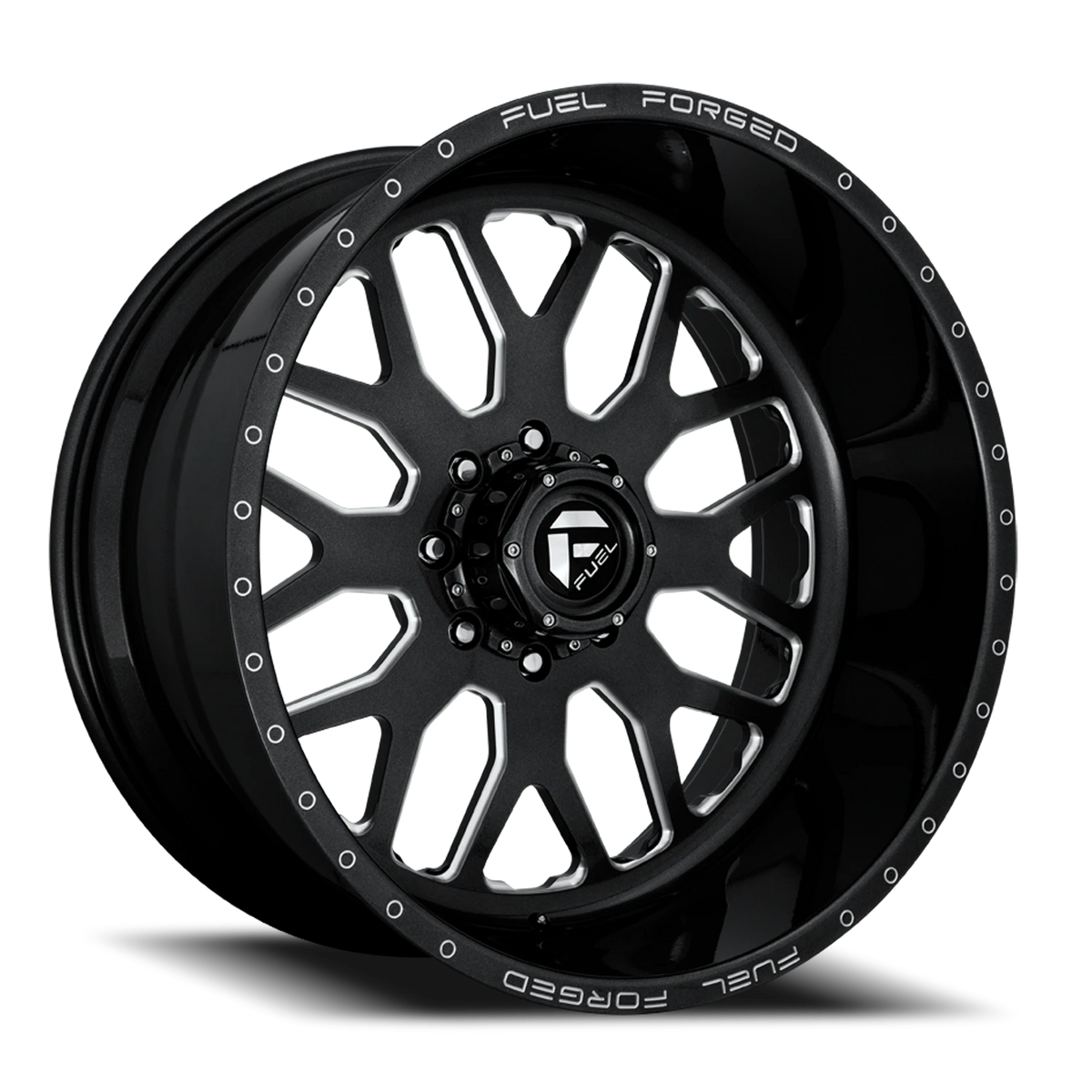 Fuel FF19D 24x12 -50 10x170mm 125.1mm Gloss Black Milled