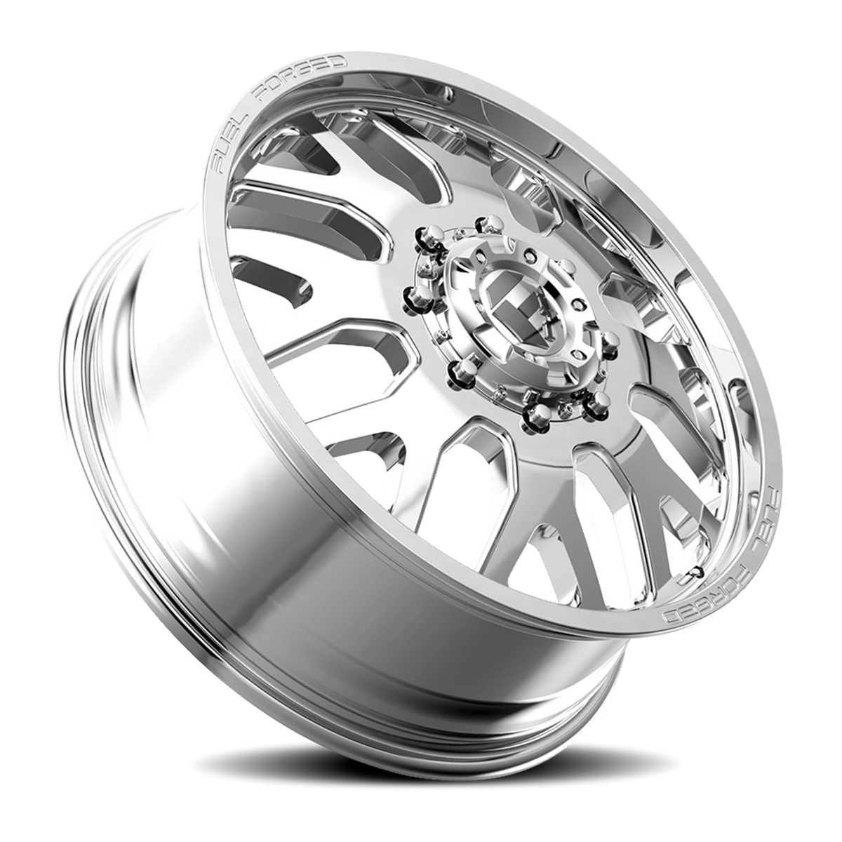 Fuel FF19D Dually 22x8.25 +105 8x165.1mm 121.5mm Polished