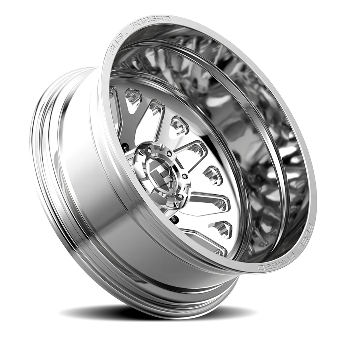 Fuel FF19D Dually 24x8.25 -225 8x200mm 142.2mm Polished