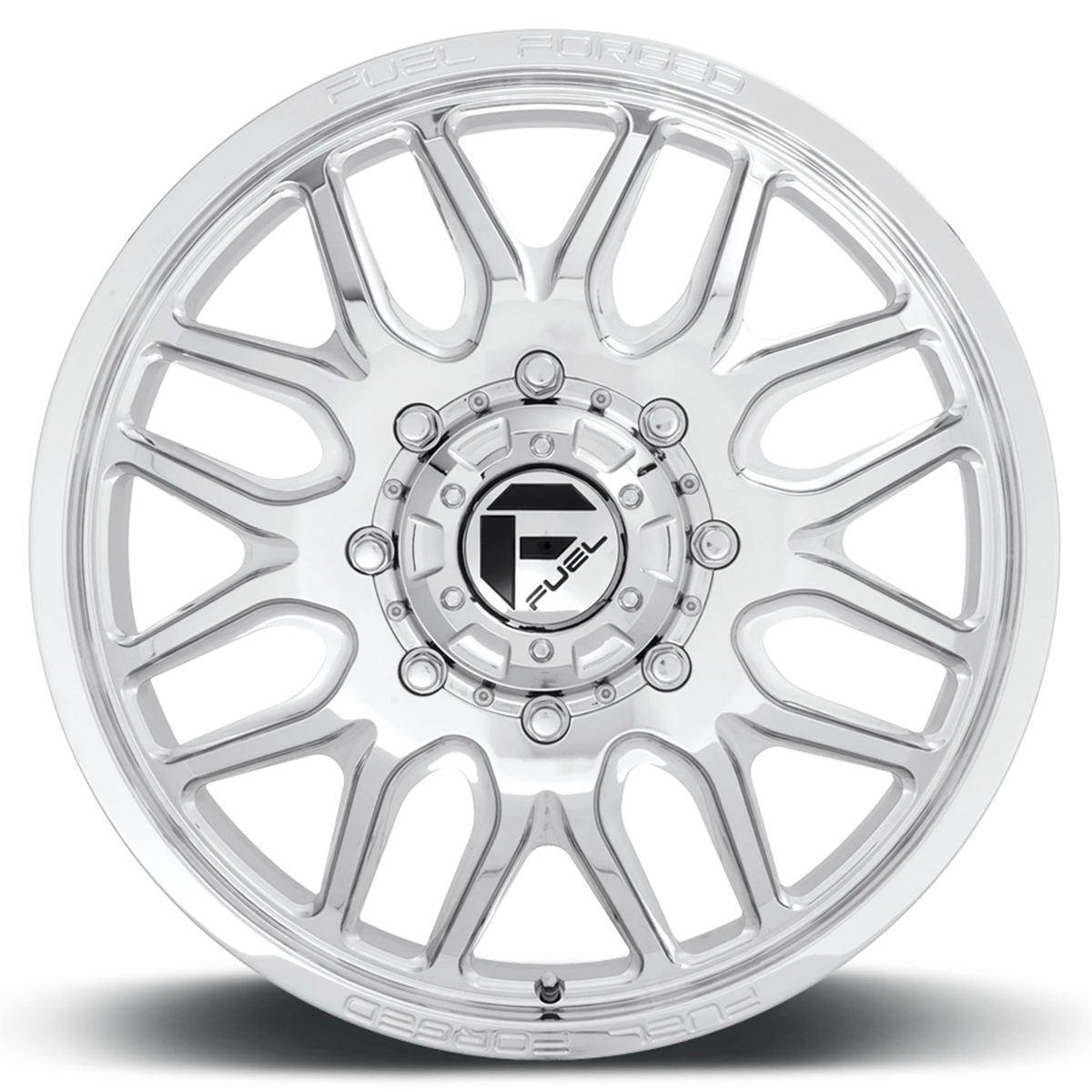 Fuel FFC66 Dually 22x8.5 +105 8x200mm 142.2mm Polished