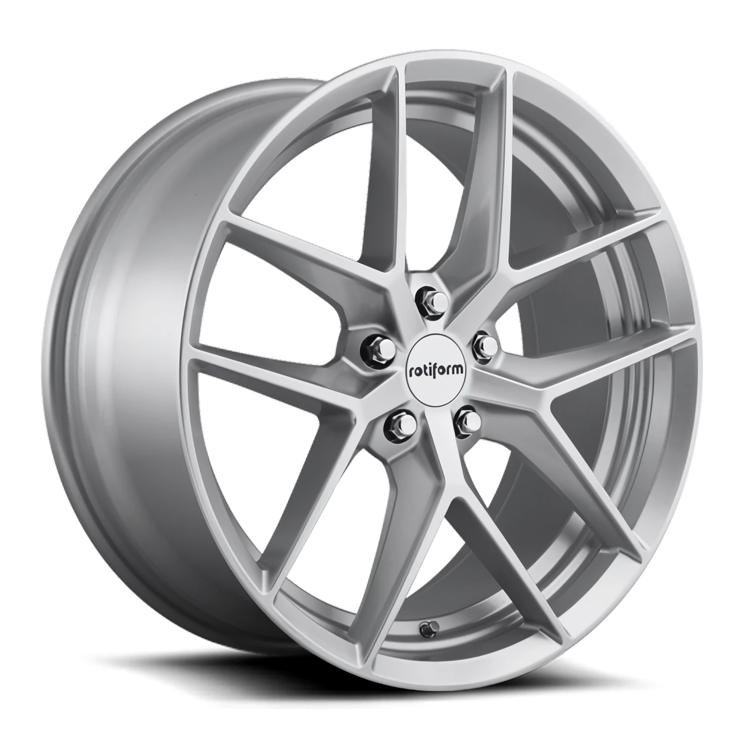 Rotiform FLG 19x8.5" 5x114.3mm 72.56mm CB +45mm Gloss Silver
