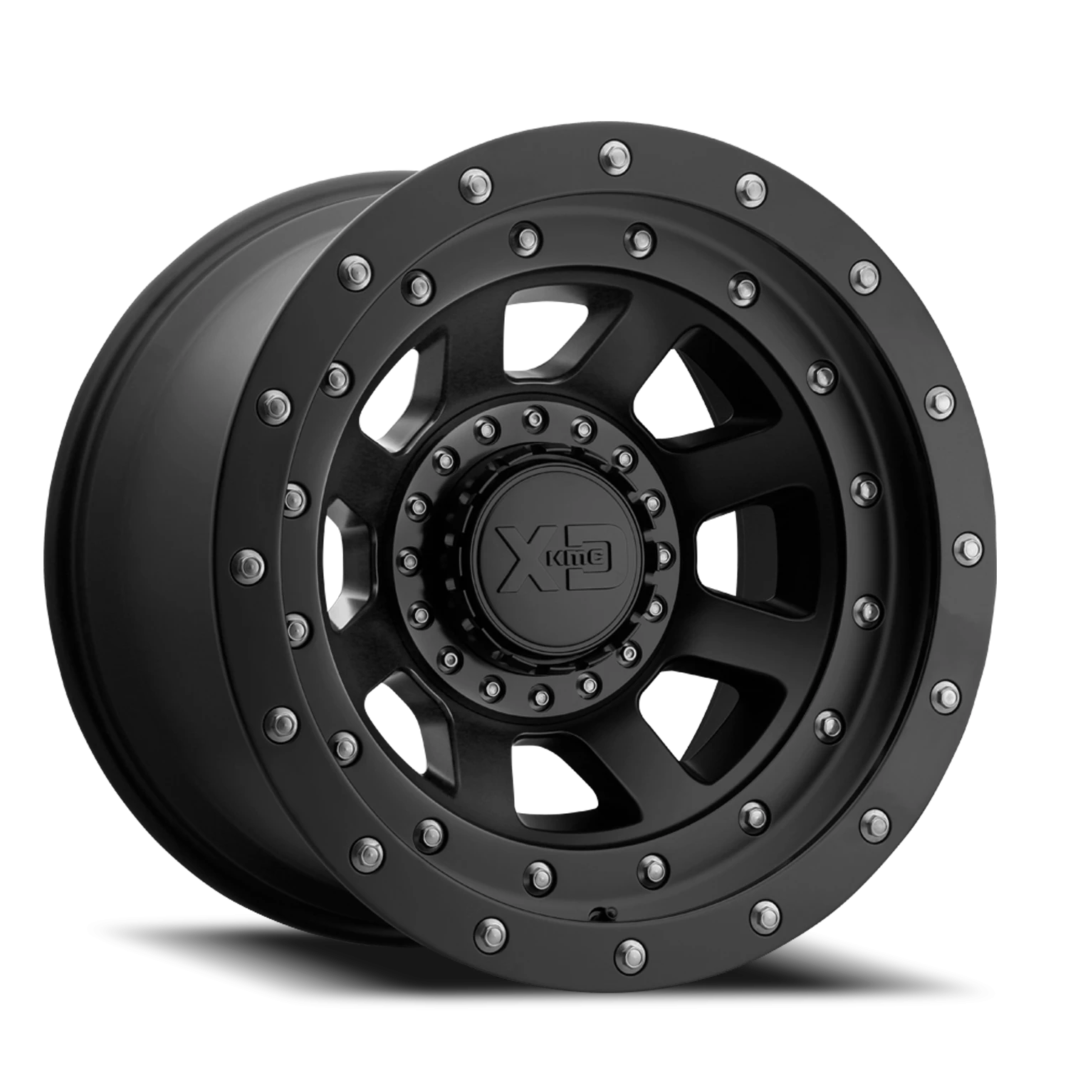 XD Series FMJ 20x9" 6x135mm 106.25mm CB 0mm Satin Black