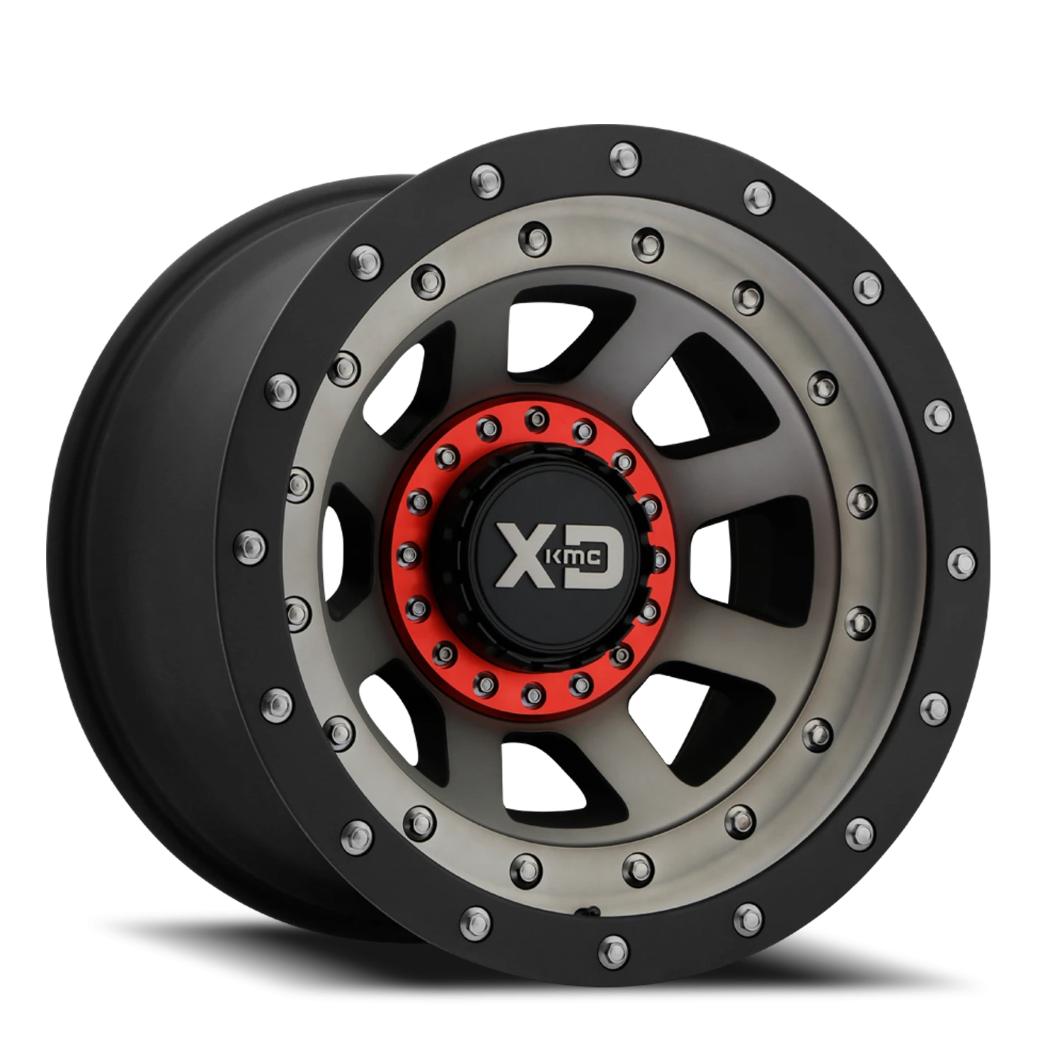 XD Series FMJ 20x9" 5x127mm 78.3mm CB 0mm Satin Black Dark Tint