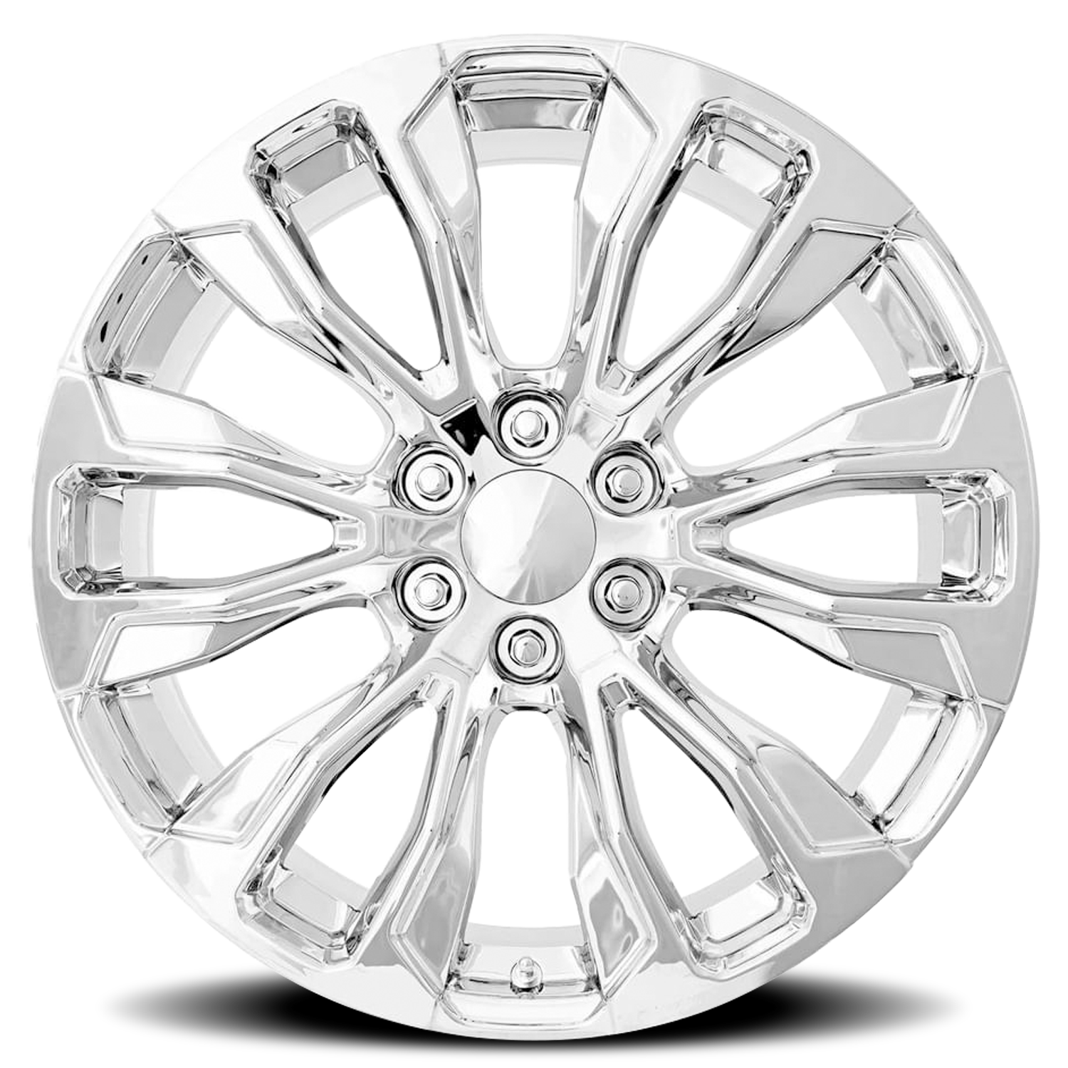 Factory Reproductions FR 203 GMC Denali Replica CH 24x10 +31 6x139.7mm 78.1mm Chrome