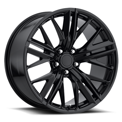 Factory Reproductions FR 28 2017 Camaro ZL1 Replica GB 20x9 +25 5x120mm 66.9mm Gloss Black