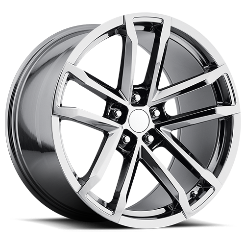 Factory Reproductions FR 41 Camaro ZL1 Replica PVD 20x8 +27 5x120mm 66.9mm PVD Black Chrome