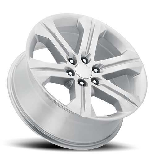 Factory Reproductions FR 47 2018 GMC Sierra Replica SL 22x9 +24 6x139.7mm 78.1mm Gloss Silver