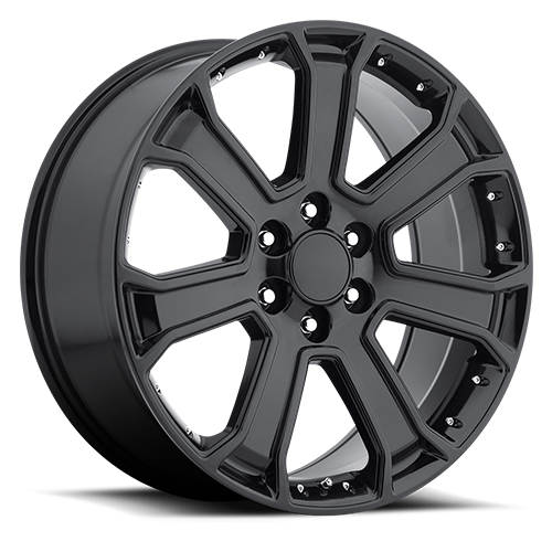 Factory Reproductions FR 49 2015 GMC Yukon Denali Replica GB 22x9 +31 6x139.7mm 78.1mm Gloss Black