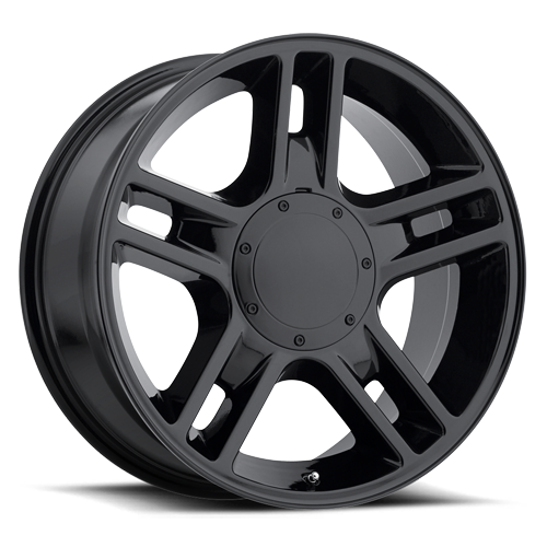 Factory Reproductions FR 51 2000 F-150 Harley Replica GB 22x9.5 +14 10x135/10x139.7mm 87mm Gloss Black